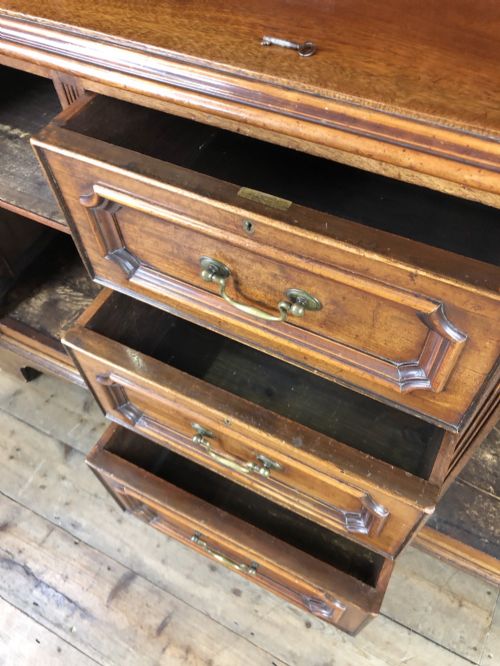 fig 1. Antique Victorian Mahogany Sideboard