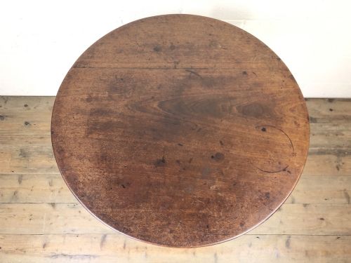 fig 1. Georgian Mahogany Tilt Top Tripod Table