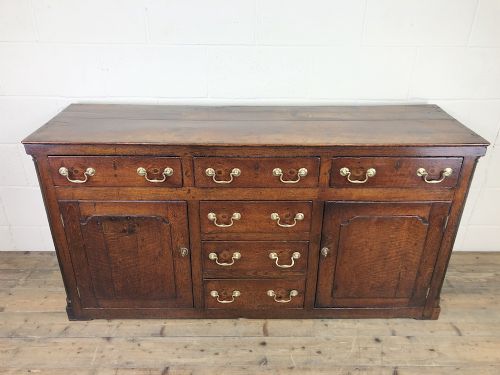 fig 1. George III Oak Dresser Base