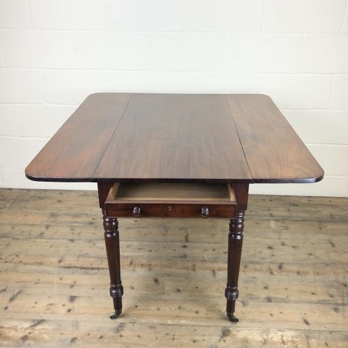 fig 1. 19th Century Mahogany Pembroke Table