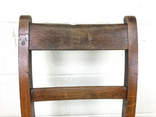 fig 2. Pair of 19th Century Welsh Oak Farmhouse Chairs
