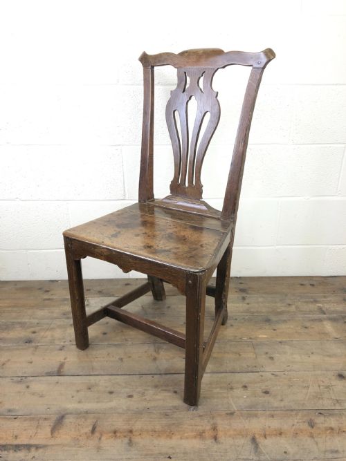 19th Century Oak Country Chair