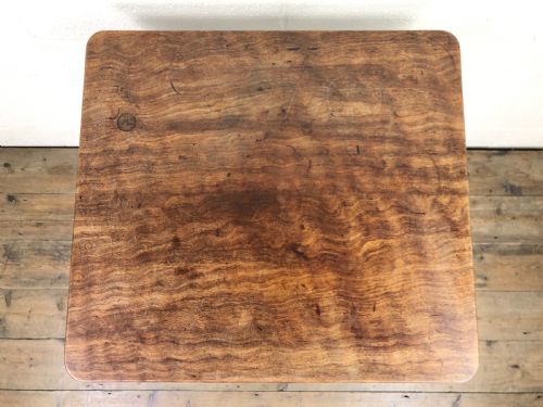 fig 1. 19th Century Mahogany Tilt Top Side Table