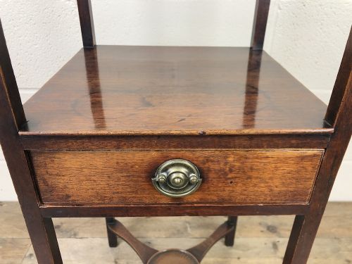fig 2. Georgian Mahogany Bedroom Side Table