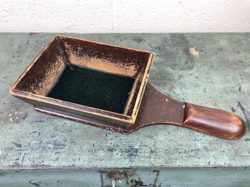 Antique Chapel Tithe Box or Collection Box