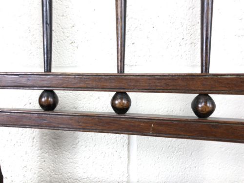 fig 1. Pair of 19th Century Welsh Oak Farmhouse Chairs