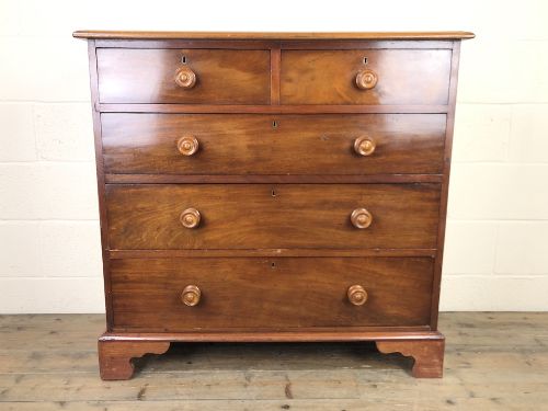 Antique 19th Century Mahogany Chest of Drawers