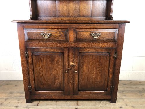 fig 1. Early 20th Century Oak Dresser