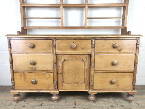 fig 1. Victorian Antique Pine Dresser