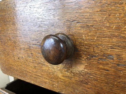 fig 2. Antique Country Oak Chest of Drawers