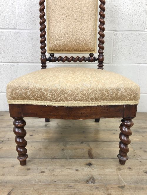 fig 1. Victorian Barley Twist Side Chair