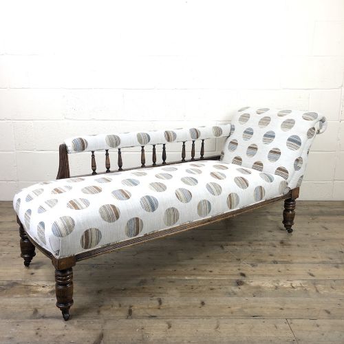 Victorian Chaise Lounge Sofa