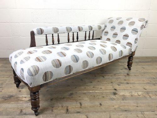 fig 1. Victorian Chaise Lounge Sofa