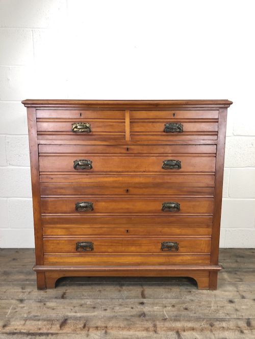 fig 1. Edwardian Satinwood Chest of Drawers