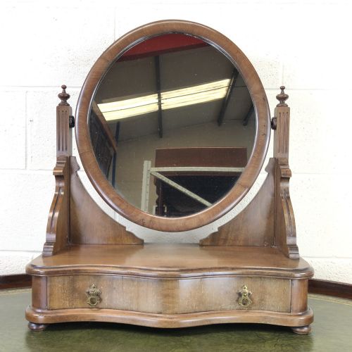 Antique Mahogany Dressing Table Mirror