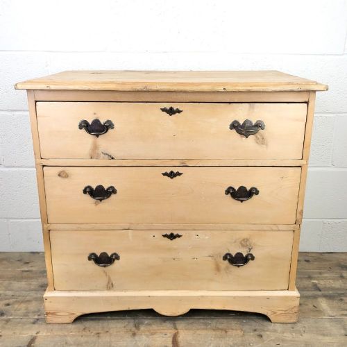 Small Antique Pine Chest of Drawers