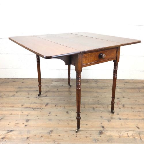 Victorian Oak Pembroke Table