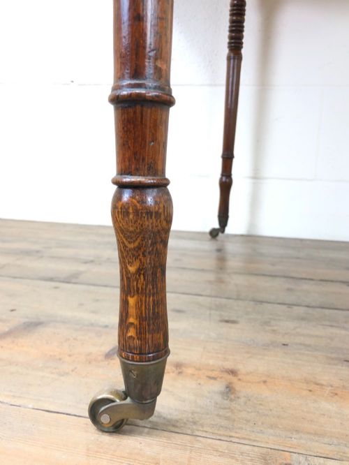 fig 2. Victorian Oak Pembroke Table