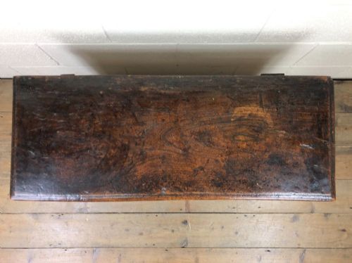 fig 2. 17th Century Elm Six Plank Coffer