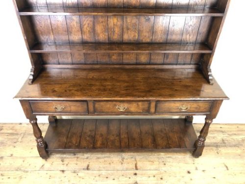 fig 2. Antique Oak Pot Board Dresser