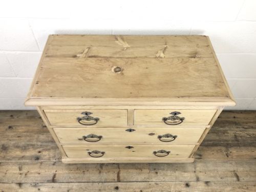 Small Antique Pine Chest of Drawers