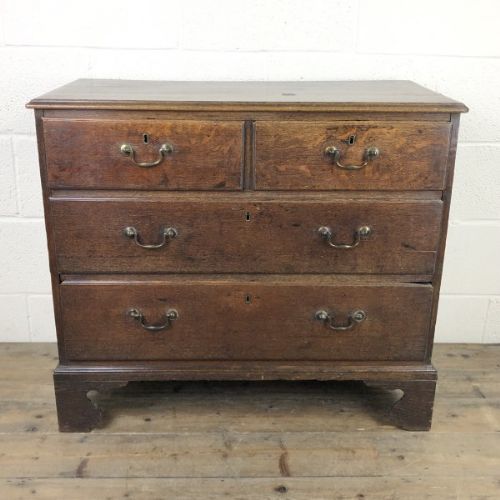 Small Georgian Oak Chest of Drawers