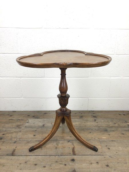 Antique Mahogany Tripod Side Table