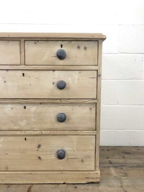 fig 2. Antique Pine Chest of Drawers