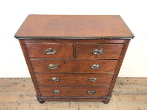 fig 1. Victorian Mahogany Chest of Drawers
