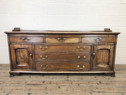 fig 1. Georgian Oak Country Dresser Base