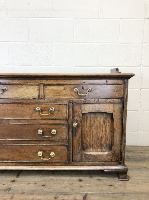 fig 2. Georgian Oak Country Dresser Base