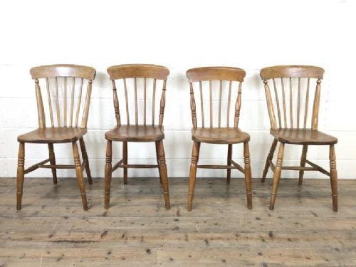 fig 2. Set of Four Mix & Match Farmhouse Chairs