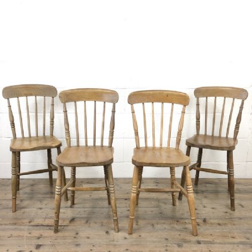 fig 1. Set of Four Mix & Match Farmhouse Chairs