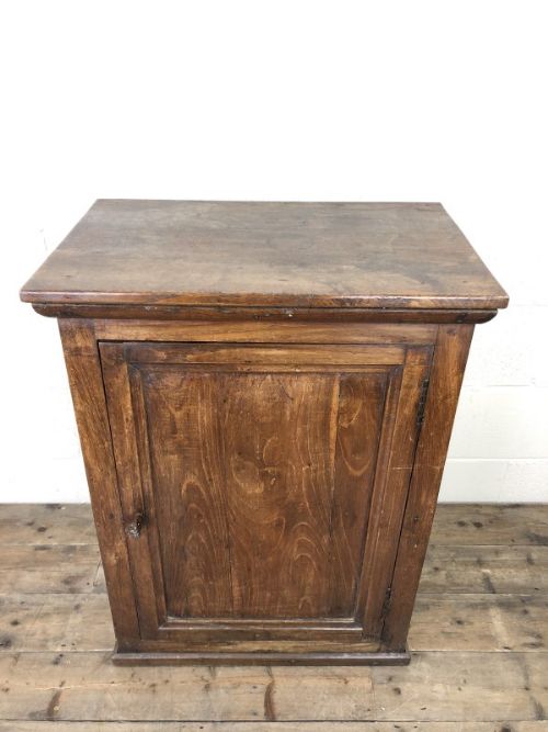fig 1. Rustic Antique Fruitwood Cupboard