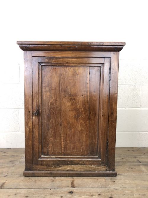 fig 2. Rustic Antique Fruitwood Cupboard