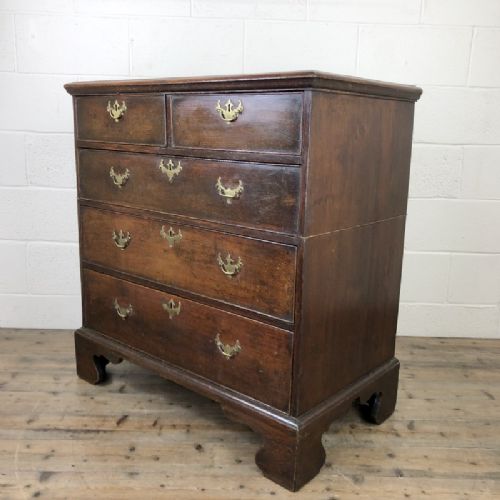 Antique Georgian Oak Chest of Drawers