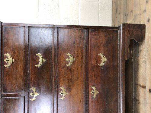 fig 2. Antique Georgian Oak Chest of Drawers