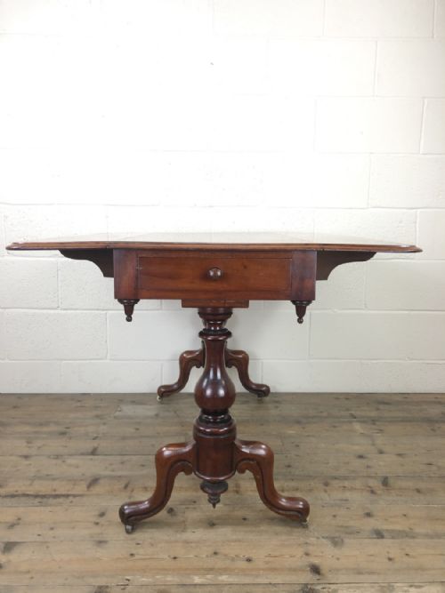 fig 1. Victorian Mahogany Pembroke Table