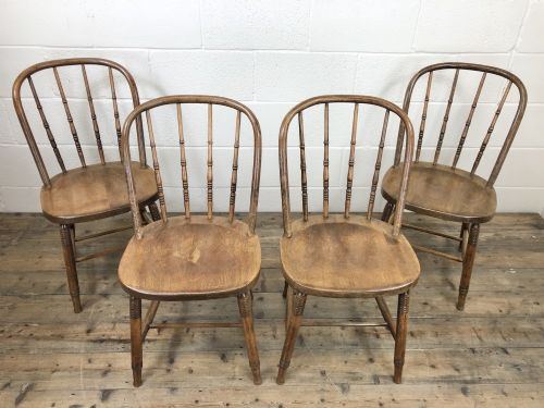 Set of Four Antique Bentwood Chairs
