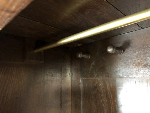 fig 1. 19th Century Oak Hanging Cupboard
