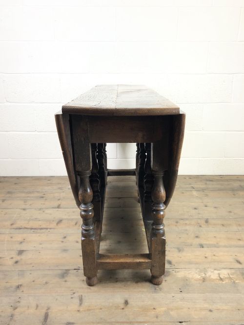 fig 2. 18th Century Oak Gate Leg Table