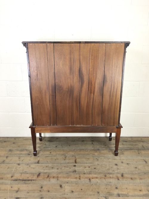fig 1. Mahogany Glazed Bookcase or Display Cabinet