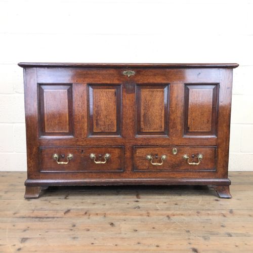 Georgian Oak Coffer with Drawers