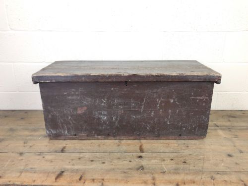 Rustic Wooden Storage Chest