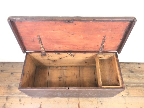 fig 2. Rustic Wooden Storage Chest