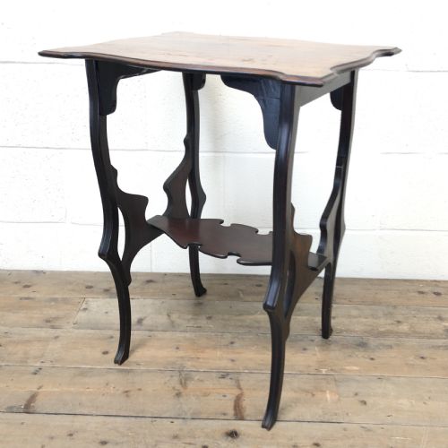 Early 20th Century Oak Shaped Occasional Table