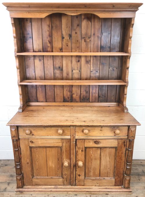fig 2. Antique Pine Country Style Dresser