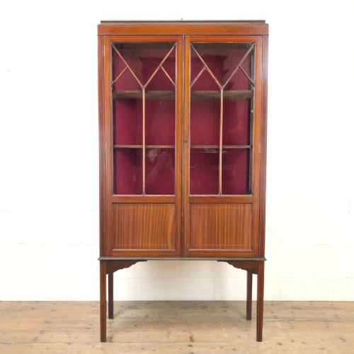 Edwardian Mahogany Inlaid Side Cabinet