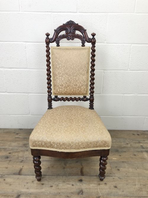 fig 1. Victorian Barley Twist Side Chair
