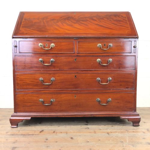 Georgian Mahogany Fall Front Bureau